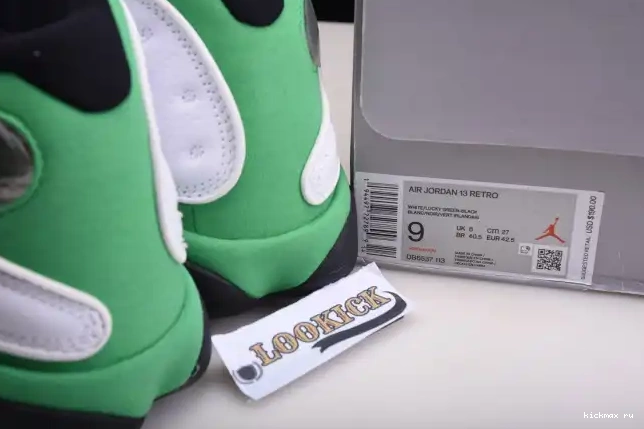 Cheap Lucky Jordan DB6537-113 13 Green Air 0622